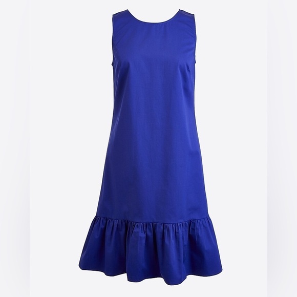 J. Crew Dresses & Skirts - J. Crew Blue Purple Sleeveless Bow-Back Midi Dress Medium